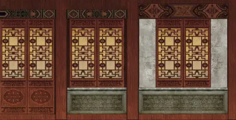 驻马店隔扇槛窗的基本构造和饰件